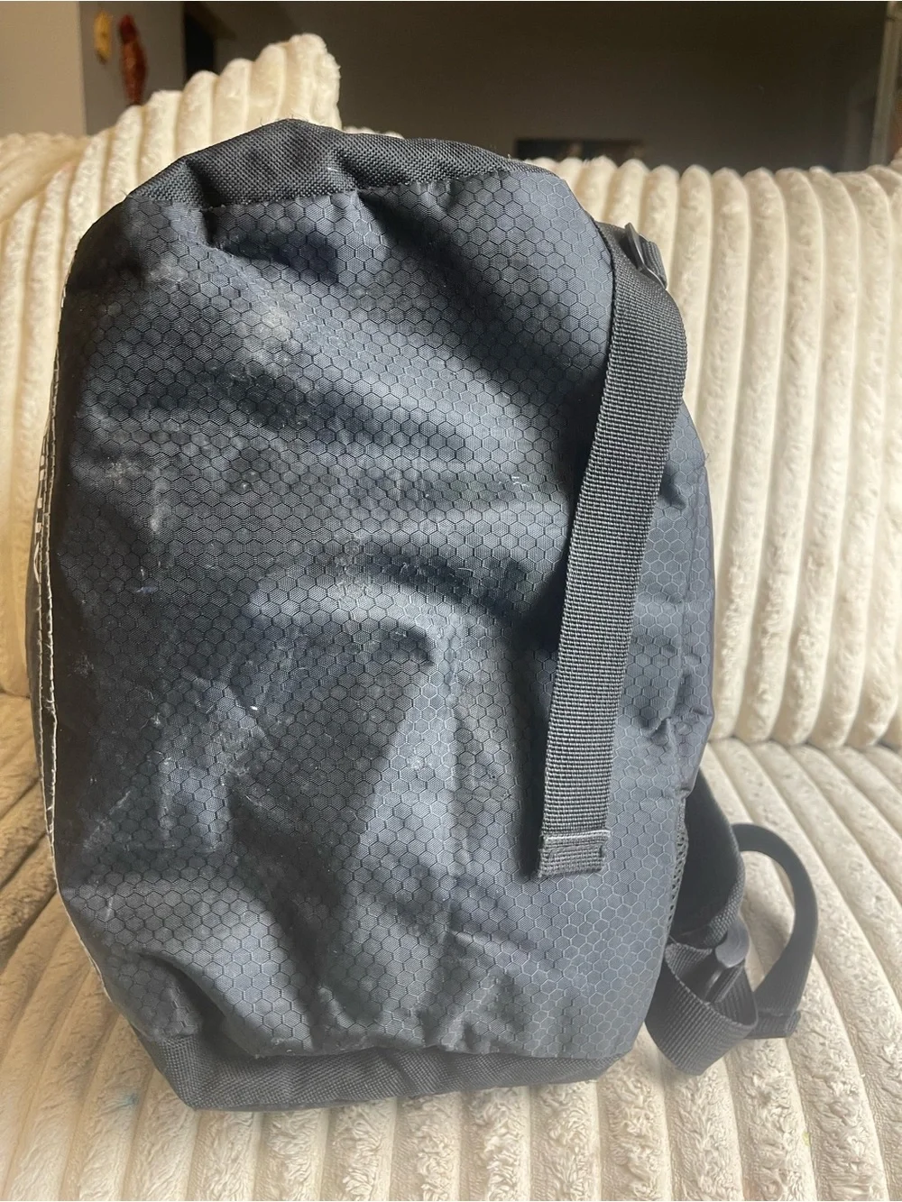 Athleta Black Men’s Backpack with Front Bungee Cord